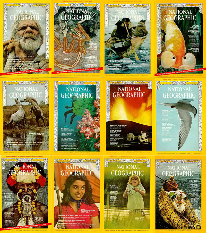 National Geographic USA – 1973 Full Year – Ebooks & Magazines
